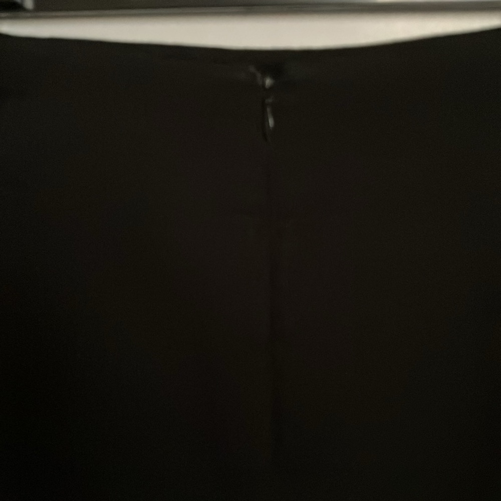Rafaella Deep Black Pencil Silhouette Skirt Size 4 - Picture 7 of 10